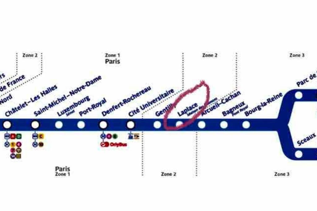 Beau T3 A Arcueil A 3 Min Rer B « Laplace » Εξωτερικό φωτογραφία